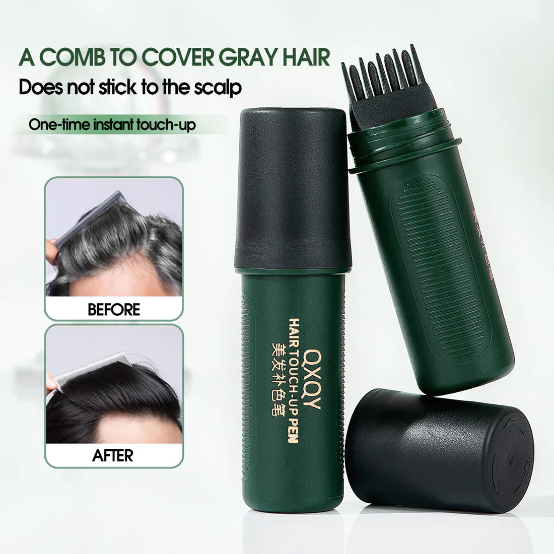 2-in-1 Hair Color Stick - Imported ⭐⭐⭐⭐⭐ (4.9/5) Ratings